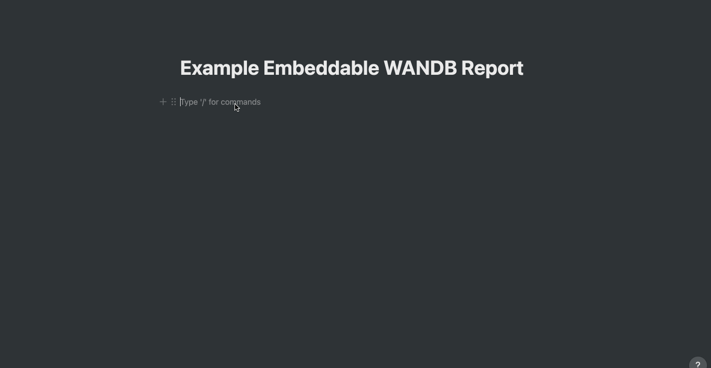 Embedding in Notion