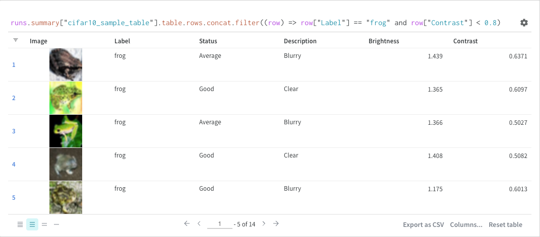 Query filter syntax